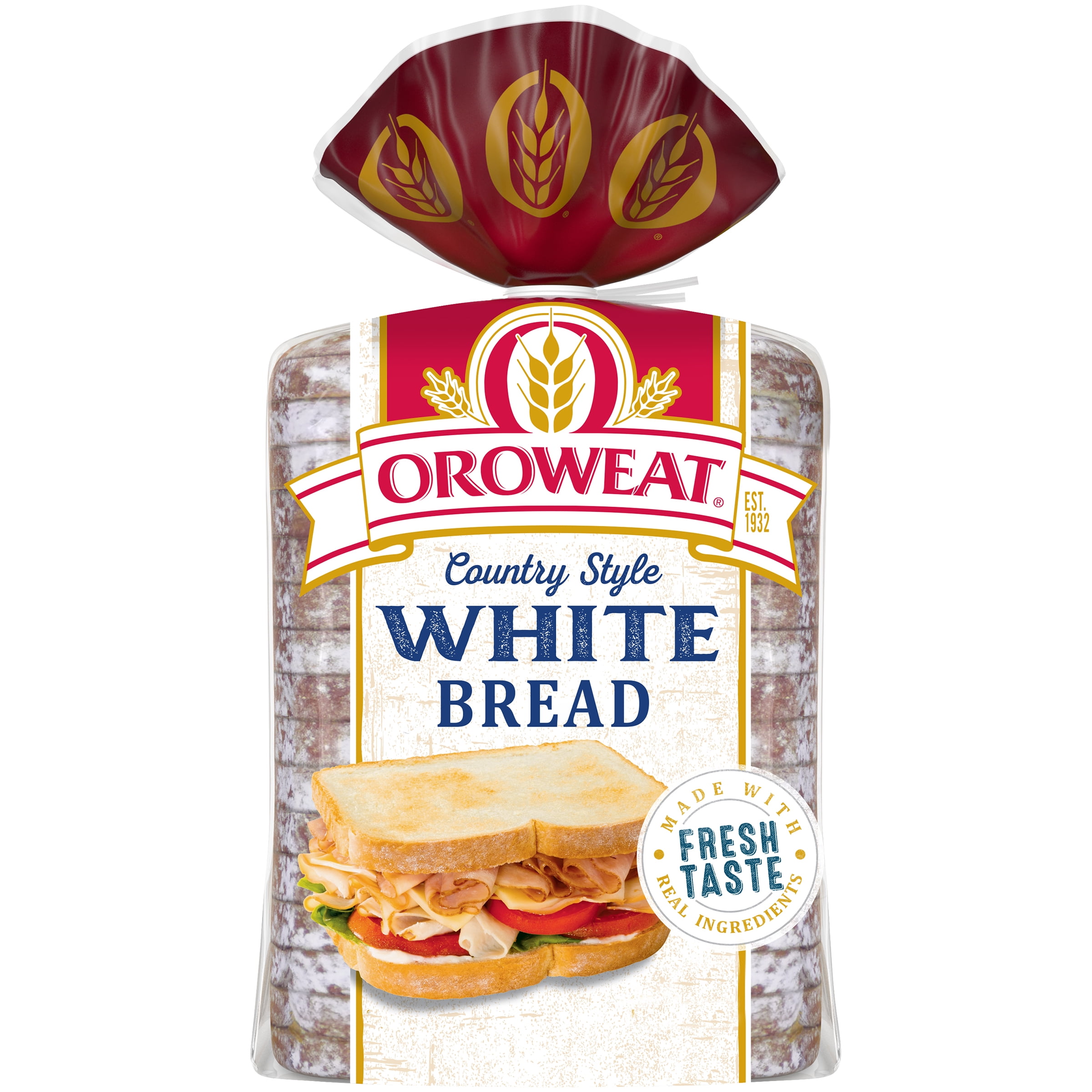 Oroweat Country Style White Bread Loaf, 24 oz