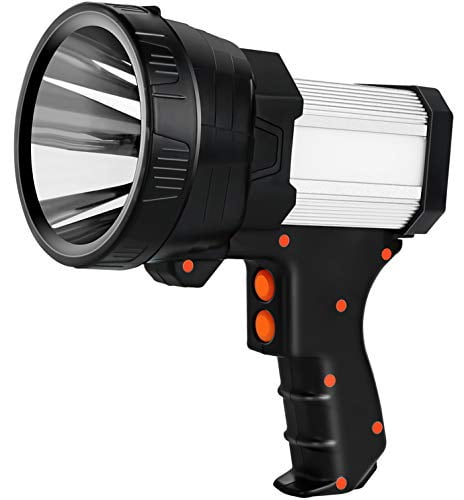 Portable Super Bright LED Searchlight Handheld Spotlight Flashlight Rechargeable 
