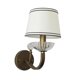 thumbnail image 1 of Simple and modern iron wall lamp, fabric lampshade, retro reading lamp, suitable for bedrooms, corridors, bars, cafes, 1 of 4