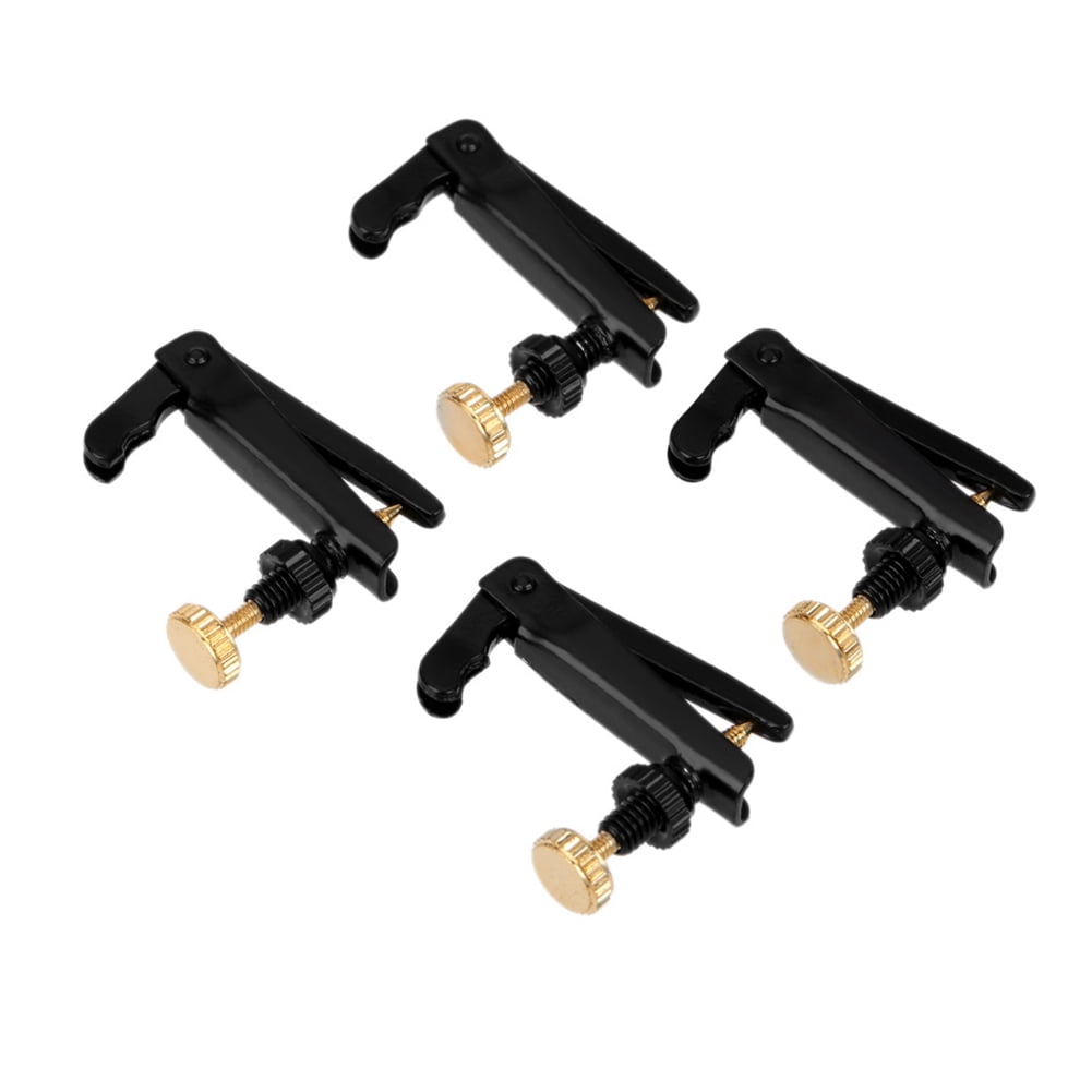 4Pcs/set Violin Fine Tuner Adjuster Copper Plating Screws for 3/4 4/4