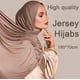 thumbnail image 4 of 2023 Nuevo pañuelo hijab de algodón modal, chal musulmán largo, turbante suave liso, pañuelo para la cabeza para mujer, diadema africana de 170 x 60 cm, 4 of 5