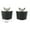 51mm, variant on Rubber Pool Plug Stopper Accessories Portable Tight Sealing 2 Pieces Black
