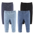 thumbnail image 1 of The Peanutshell Baby Jeggings for Boys and Girls, 4-Pack, 1 of 7