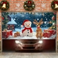 thumbnail image 4 of Hometravel Christmas Garage Door Decorations, Large Banner Backdrop for Indoor Outdoor, Hanging Holiday Decor for House Lawn Party Background, 4 of 6