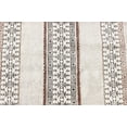 thumbnail image 3 of Casavani Vintage Area Kilim Gray Rugs Natural Fiber Cotton Durries 6x12 Feet, 3 of 5