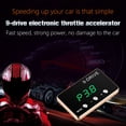 thumbnail image 2 of Carevas 9 Drive Electronic Throttle Controller Pedal-Racing Accelerator Potent Replacement for Dodge Chevrolet Jeep Mazda, 2 of 7