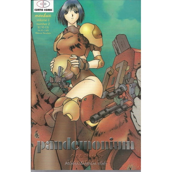 Pandemonium (Curtis) #2 VF ; Curtis Comic Book