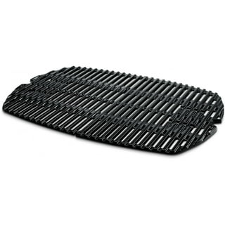 6558 32cm x 22cm Grill Griddle for Weber Q100 & Q1000 Series, Q100, Q120, Cast Iron Grill Griddle Plate GAS Grill Replacement Parts Accessories for