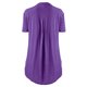 thumbnail image 2 of ICHUANYI Clearance Fashion Women Casual Plus Size Lace Short Sleeves V-Neck Shirt Blouse Tops(Purple, M) ICHUANYI WER2023081008638, 2 of 3