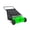 Green, variant on 26 Inch Push Lawn Sweeper, 7 Cu.ft Large Capacity Leaf Collector with 4 Spinning Brushes, Adjustable Height Heavy Duty Steel Frame Lawn Sweeper with Rubber Wheels for Yard Garden Grass Leaves Debris