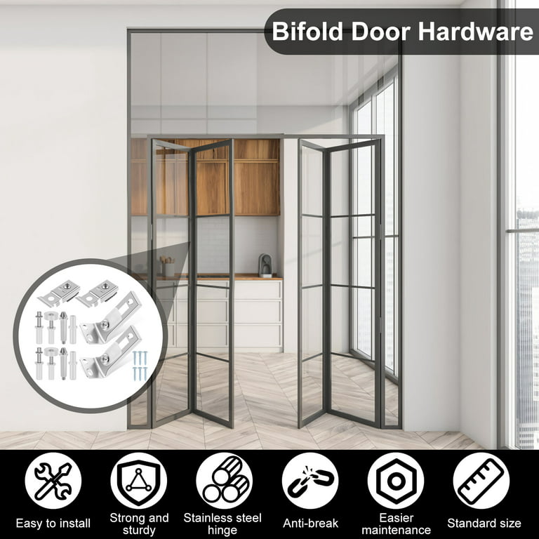 National Hardware 2-Piece Bifold Closet Door Hardware Kit in the Bifold  Closet Door Hardware Kits department at