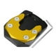 thumbnail image 1 of 1 Juego de extensión de soporte para motocicleta, almohadilla ampliadora, placa de soporte lateral, tono negro dorado para Yamaha YZF-R15, 1 of 1