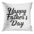 thumbnail image 1 of EREHome Calligraphic Happy Father's Day Text Design Calligraphy Usable As Drawn Pillow Case 18x18 Inches Pillowcase, 1 of 1