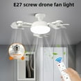 thumbnail image 5 of LED E27 Ceiling Fan with Remote Control for Light and Fan All in One Ceiling Lamp, 5 of 5