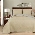 thumbnail image 2 of Casablanca Embroidered Reversible Quilt Set by Brielle, 2 of 11