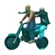thumbnail image 2 of Adorno de modelo de motociclista a escala 1/64, accesorio fotográfico, dioramas realistas, personas diminutas verde, 2 of 9