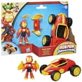 thumbnail image 3 of Marvel Iron Man and his Awesome Friends Iron Racer Action Figure & Toy Vehicle, 3 of 9
