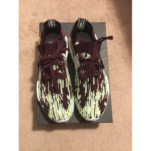Ad-id-as x Sneaksnstuff x NMD R1 Primeknit ‘Datamosh 2.0’ Size 12 Brand New