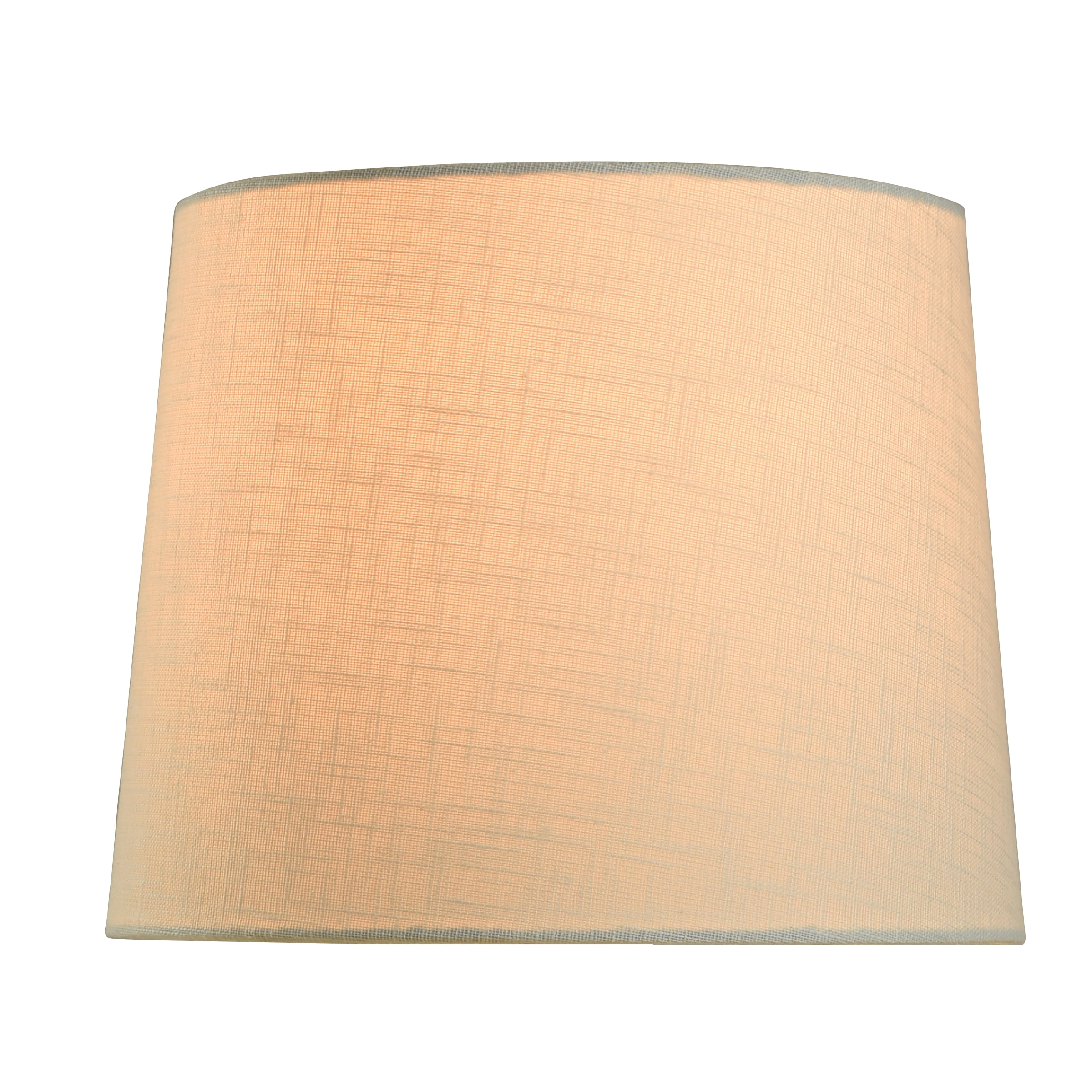 Hammered Glass Table Lamp, Amber with White Shade, 17"