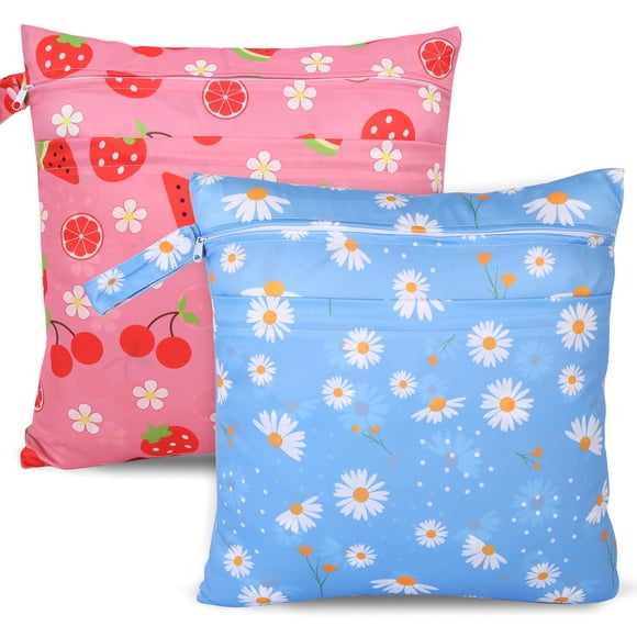 2 bolsas húmedas y secas SANFERGE de 40 x 36 cm, impermeables con asa