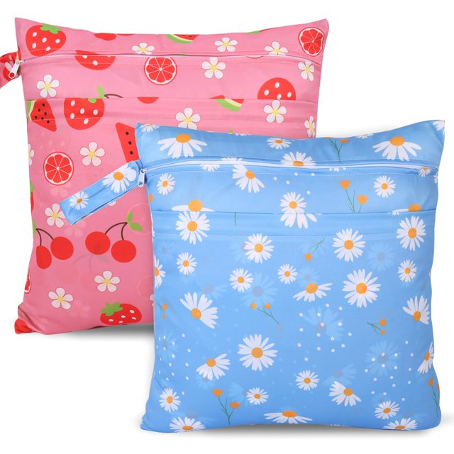 2 bolsas húmedas y secas SANFERGE de 40 x 36 cm, impermeables con asa