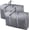 Grey, variant on 100L Extra Large Storage Bags, Big Moving Bags with Strong Zippers & Carrying Handles, Packing Bags for Moving, Storage, Travel and Camping, Storage Totes For Space Saving (Grey, 2 Pack)