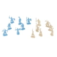 thumbnail image 2 of Soldats Médiévaux, 200 Pcs Soldat Squelette Unique en Plastique pour, 2 of 8