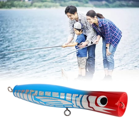 Grand Leurre de Pêche Popper, 7,1 Pouces 3oz, Couleurs