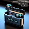 thumbnail image 1 of R9 Auriculares estéreo inalámbricos BT 5.1 Auriculares con estuche de carga de 2000mAh / P Abanopi Auriculares, 1 of 5