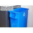 thumbnail image 4 of United Solutions TI0033 Highboy container, 23 gallon, 1 Pack, Recycle-Blue, 4 of 4