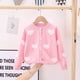 thumbnail image 1 of Cárdigan Wancir de cuello redondo para niñas, suéter de algodón de manga larga con botones para niñas, suéteres de uniforme para niñas pequeñas, 1 of 8