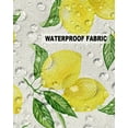 thumbnail image 6 of Outdoor Throw Pillow Cover Farmhouse Watercolor Yellow Lemon Waterproof Cushion Covers 2 Pack Fruit and Green Leaf on Burlap Pillow Cases Home Decoration for Patio Garden Couch Sofa, 6 of 7