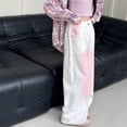 thumbnail image 5 of YUEHUA blue jeans boys size 14, Girls Rhinestone Pants Fashionable Flare Leg Jeans With Crystal Embroidery Straight Cut Casual Trousers For Teen Youth, 5 of 8