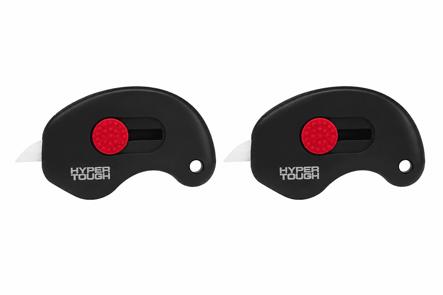 Hyper Tough 2-Pack Magnetic Ceramic Box Cutters with Retractable Blades