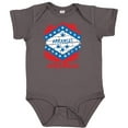 thumbnail image 3 of Inktastic Graffiti Arkansas State Flag Boys or Girls Baby Bodysuit, 3 of 5