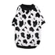 thumbnail image 2 of Ropa abrigada para perros Bling Bling estampado de vaca y leche 8XL, 2 of 12
