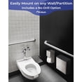 thumbnail image 5 of Sanitary Napkin Disposal Receptacle, Tampon Disposal Bin -Wall Mounted Trash Can for Bathroom with Removable Container for Improved Hygiene. Easy Mount to Any Wall/Partition. Includes No-Drill Option, 5 of 8
