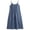 Navy, variant on Tqcoqu Women's Linen Cami Midi Dress,Adjustable Straps Pleated Sleeveless Casual Summer Dresses,Black Women's S-XXXL