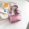thumbnail image 3 of Bolsos cruzados para mujer Bolsos de moda para mujer Bolso cuadrado pequeño informal (Púrpura) Sywqhk Para Estrenar, 3 of 8
