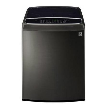 LG WT1901CK 5.0 Cu. Ft. Black Stainless High Efficiency Top Load Washer