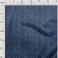 thumbnail image 2 of oneOone Polyester Lycra Medium Blue Fabric Batik Quilting Supplies Print Sewing Fabric By The Yard 56 Inch Wide - 7A, 2 of 4