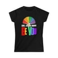 thumbnail image 3 of Be You LGBT Love Live Be Happy Rainbow LGBT Pride Month Womens Shirts, 3 of 8