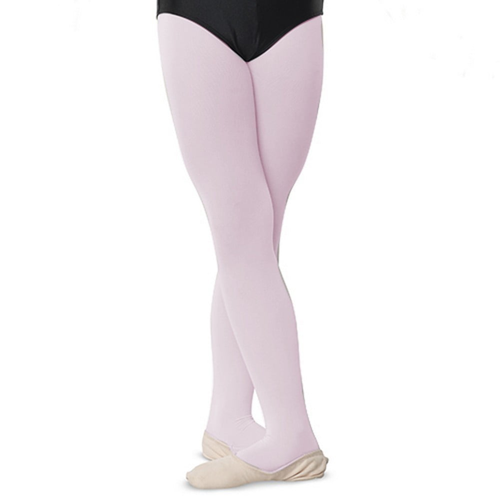 Little Girls Theatrical Pink Comfortable Dance Nylon Stretch