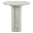 thumbnail image 3 of Astoria 2-piece Marble Coffee and End Table Set White, 3 of 9