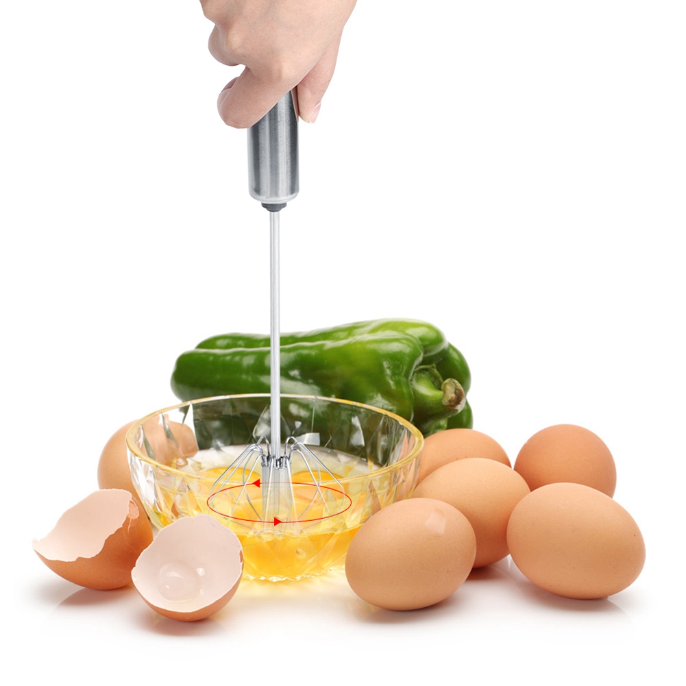 Ccdes Kitchen Tools,Egg Mixer,Household Stainless Steel SemiAutomatic