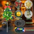 thumbnail image 5 of Surpdew Upgraded 2.3 Ft Solar Christmas Tree, Outdoor Christmas Decorations, Xmas Tree Solar Powered With 24 Led Multi-Color String Lights, Suitable For Outside Garden Patio Yard Pathway 1Pack 2.6, 5 of 8