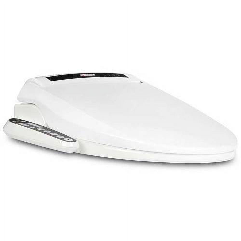 Lotus ATS-909 Elongated Smart Bidet Toilet Seat with PureStream, White