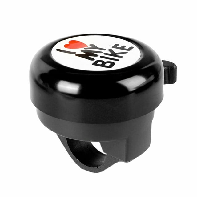 Children Bicycle Bell Loud Sound Letter Print Easy Installation High Decibel Cute Appearance Alarm Removable Kids Cartoon Small B