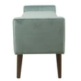 thumbnail image 4 of HomePop Fulton Velvet Storage Bench, Multiple Colors, 4 of 8