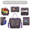 thumbnail image 2 of Abstract Artistic Paisley Cooler Bag - Large Waterproof Lunch Tote with Reinforced Handles, Perfect for Outdoor Enthusiasts, 2 of 6